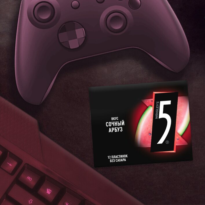 Купить жевательная резинка Five сyclone сочный арбуз 31.2 г, цены на ...