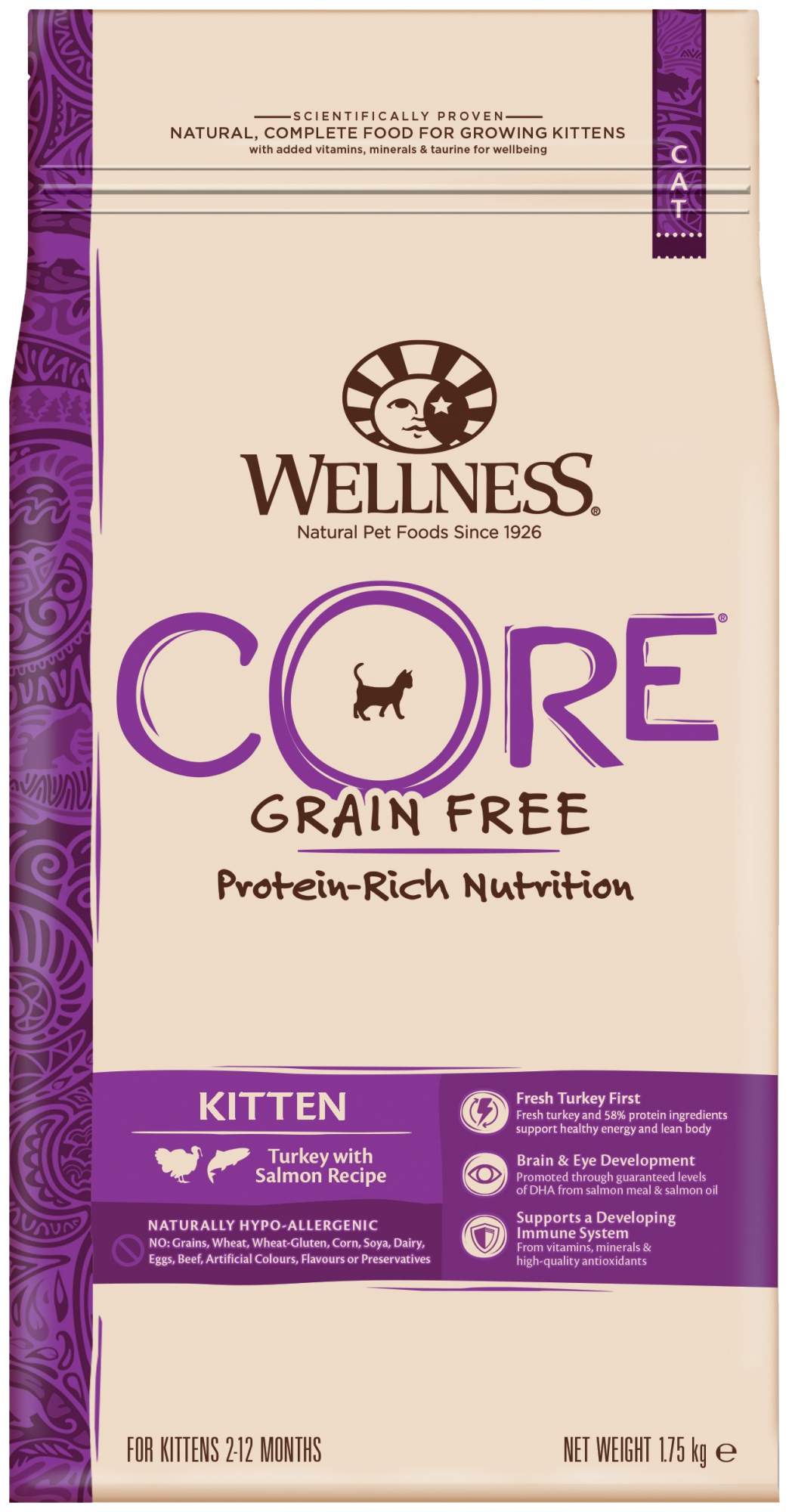 Wellness kitten best sale dry food