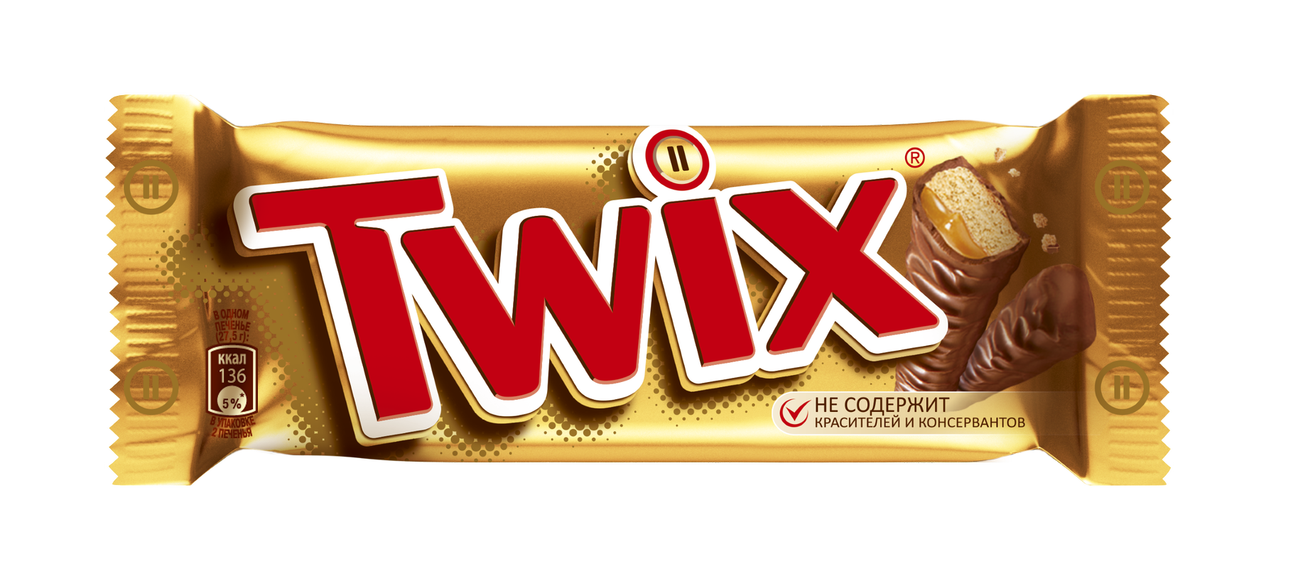 Купить шоколадный батончик Twix 55 г, цены на Мегамаркет | Артикул: 100023331873