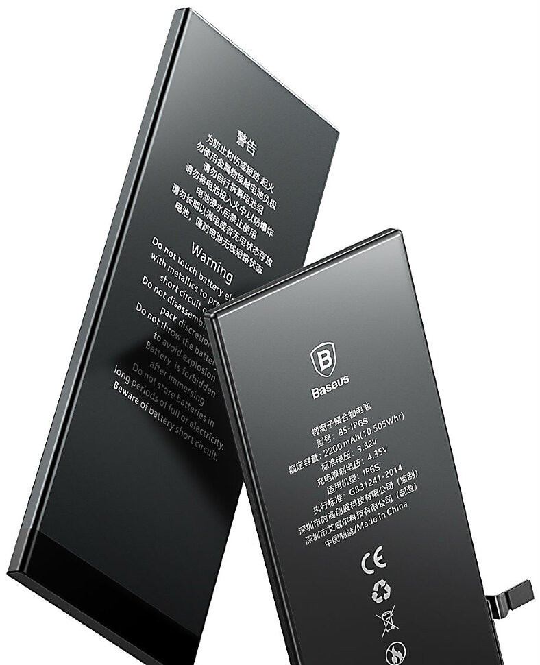 Аккумулятор для телефона Baseus 2200мА/ч для Apple iPhone 6S
