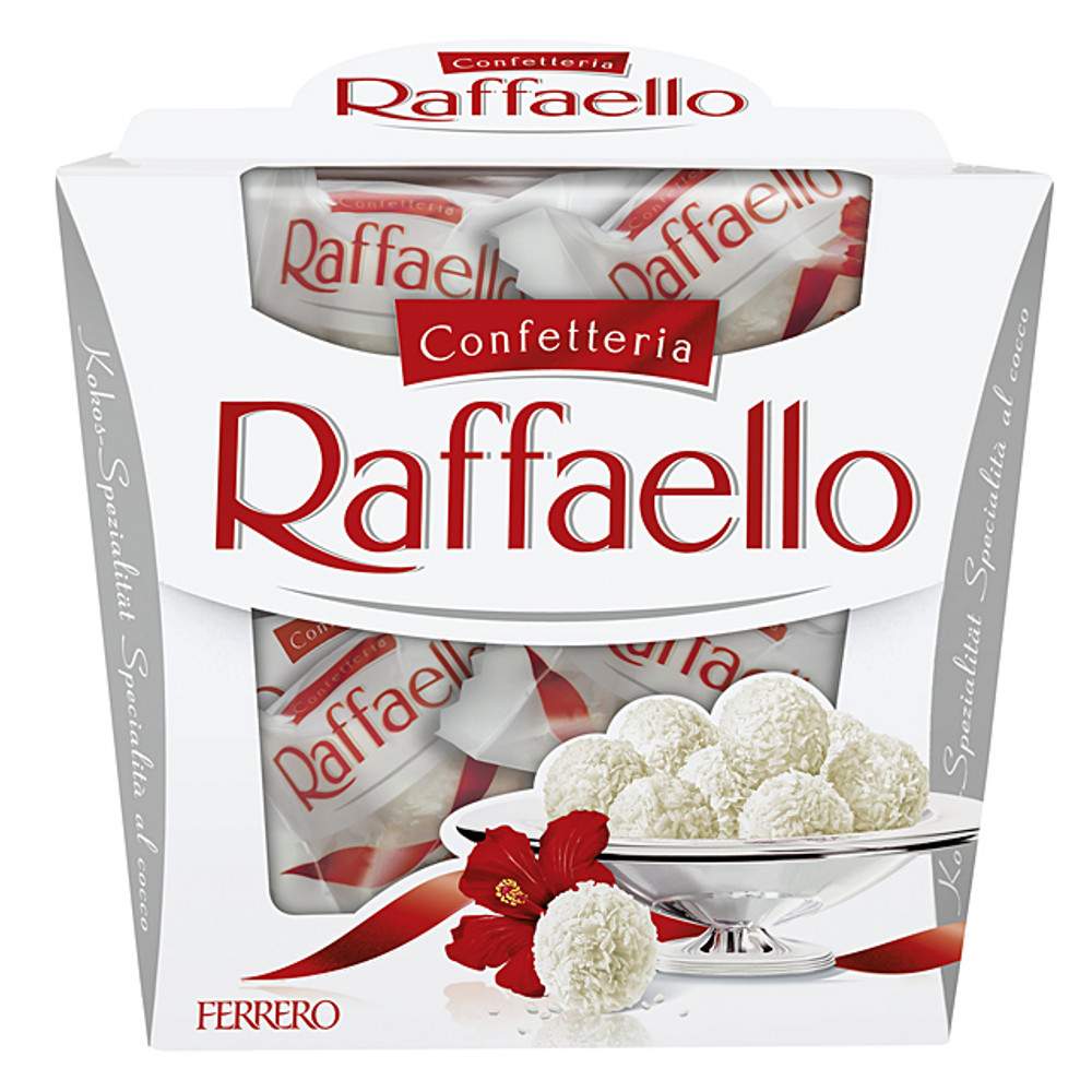 Конфеты Raffaello с миндальным орехом, 150 г - купить в Магнит Семейный - СберМаркет, цена на Мегамаркет