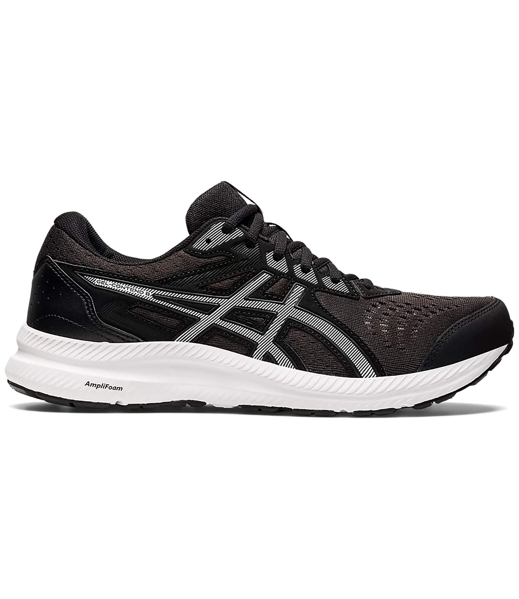 Кроссовки мужские Asics GEL-CONTEND 8 1011B492-002 черные 42 EU - купить в Мегамаркет Москва Томилино, цена на Мегамаркет