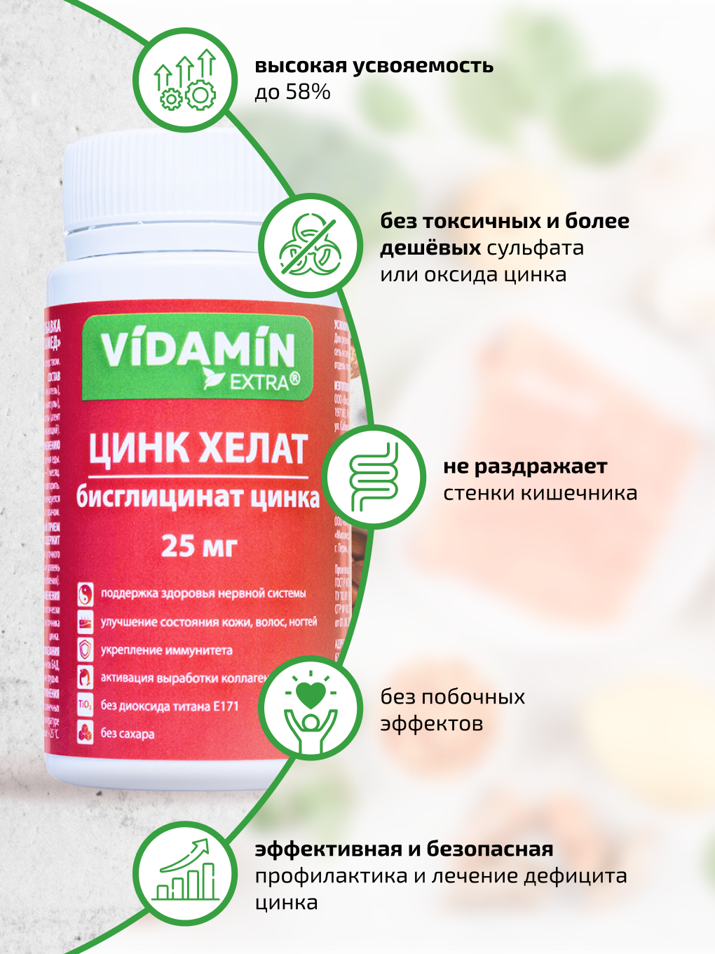 Селен VIDAMIN EXTRA капли 10мл 4шт и Хелат Цинка 25мг комплекс для  иммунитета капсулы 30шт – купить в Москве, цены в интернет-магазинах на  Мегамаркет