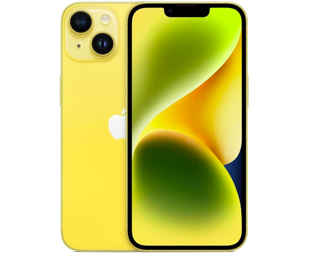 Смартфон Apple iPhone 14 128GB Yellow (Желтый), купить в Москве, цены в интернет-магазинах на Мегамаркет