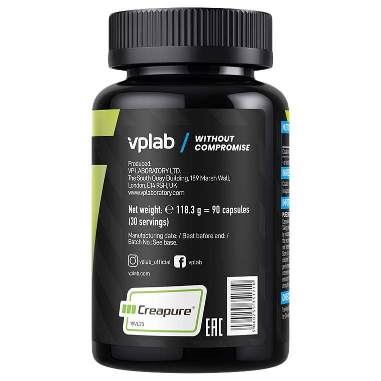 VPLAB Creatine, 90. Креатин моногидрат VPLAB Creatine Capsules. Креатин в капсулах ВПЛАБ. Power Capsules 50 капсул.