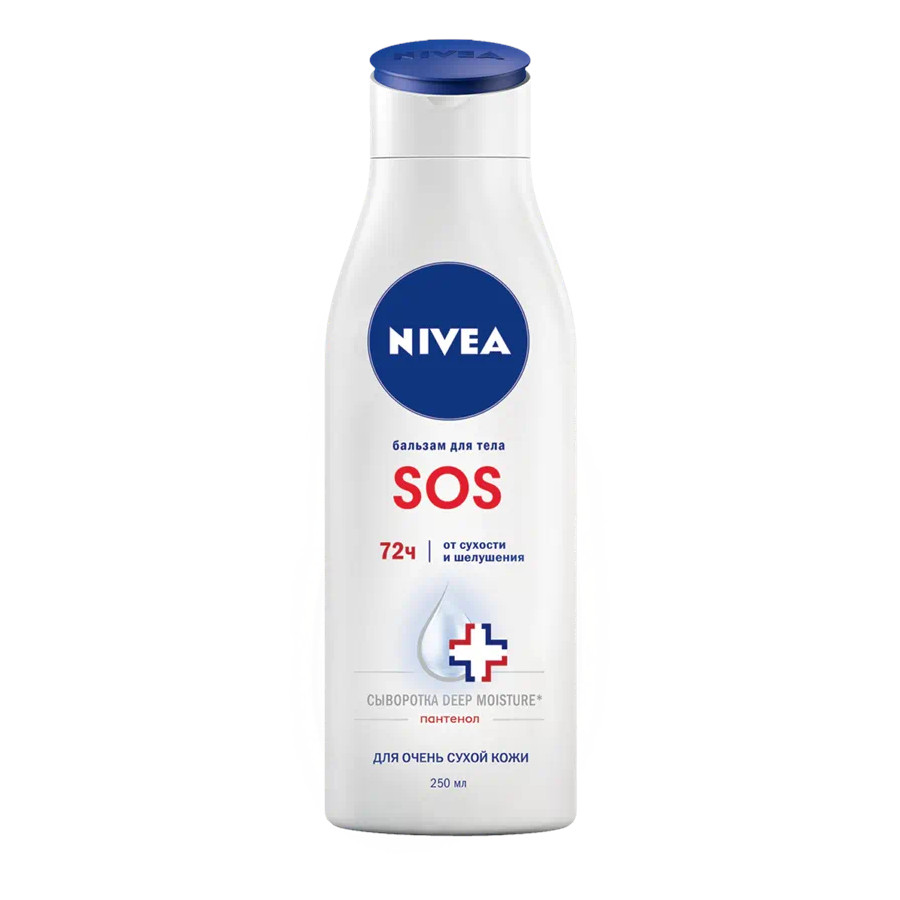 Купить средство для тела NIVEA Восстанавливающий SOS для тела 250 мл, цены на Мегамаркет | Артикул: 100002567570