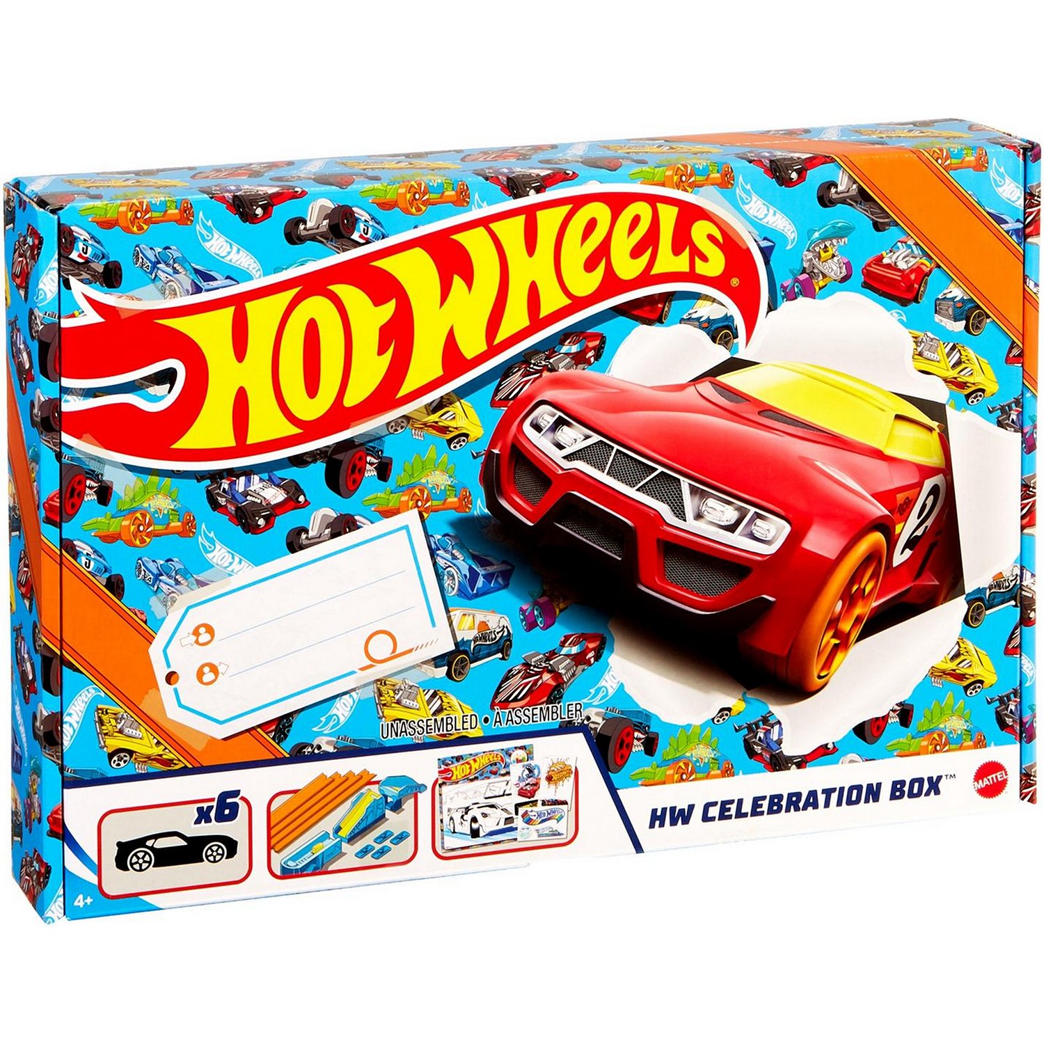 Купить игровой набор Hot Wheels в подарочной коробке GWN96, цены на  Мегамаркет