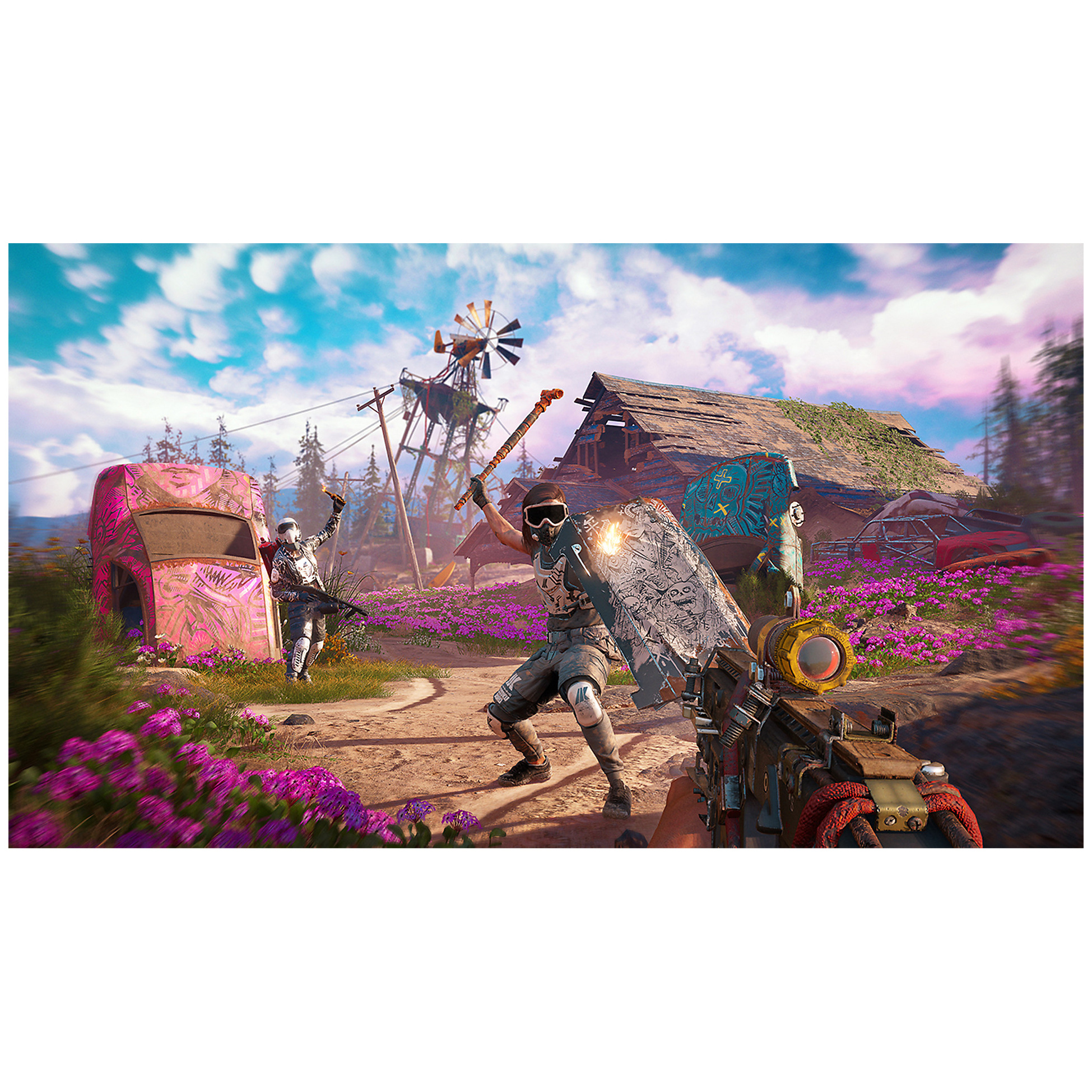 Игра Far Cry New Dawn Стандартное издание для PlayStation 4 - купить в  Москве, цены в интернет-магазинах Мегамаркет