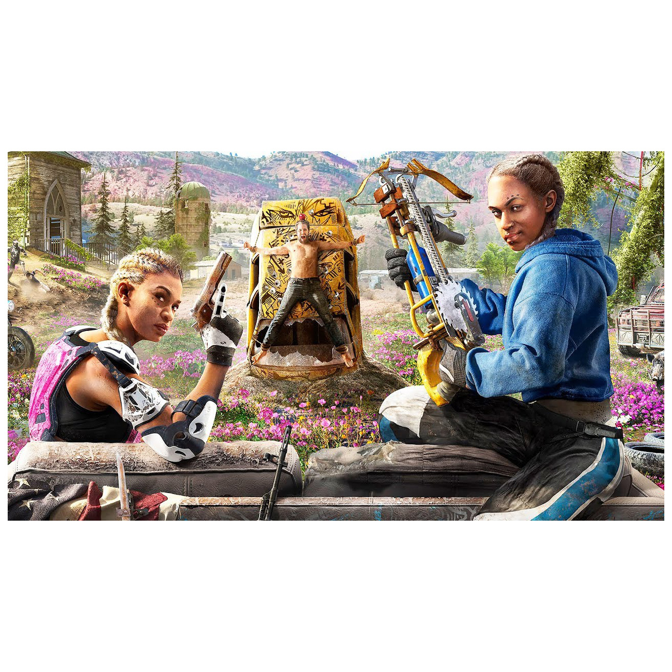 Игра Far Cry New Dawn Стандартное издание для PlayStation 4 - купить в  Москве, цены в интернет-магазинах Мегамаркет