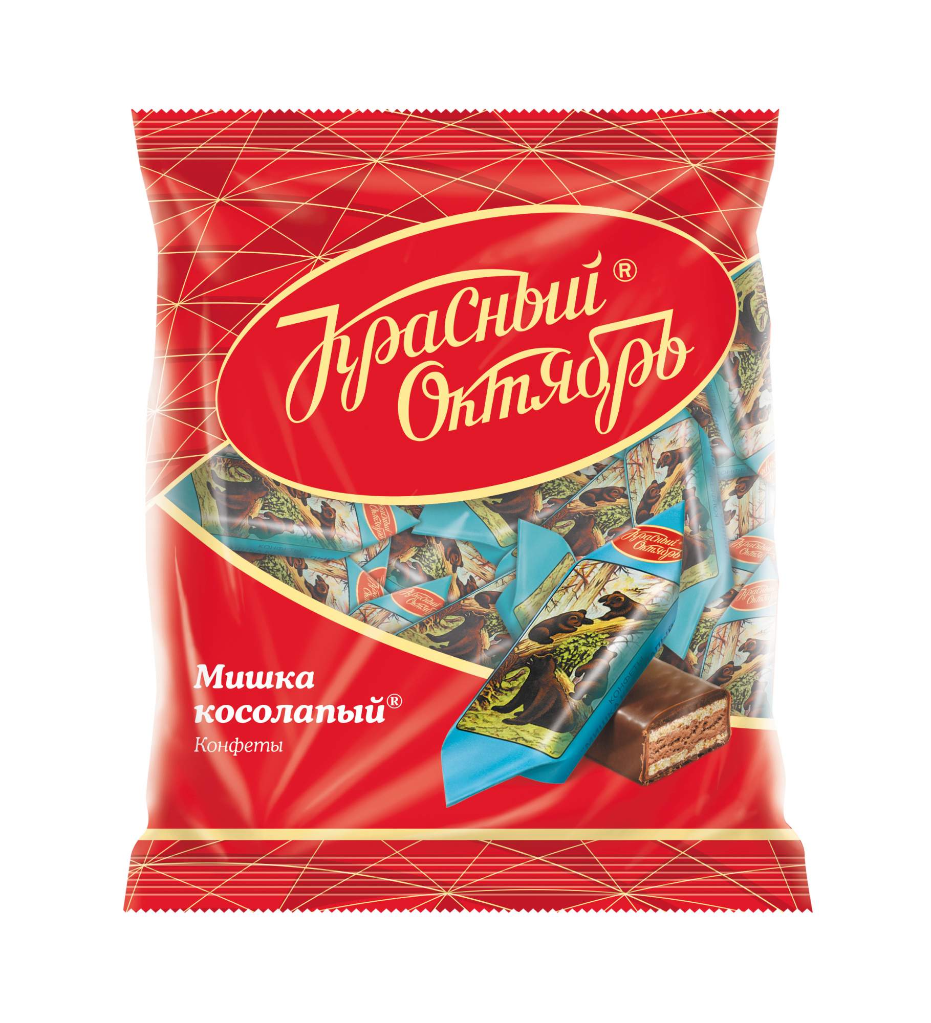 Купить конфеты шоколадные Красный Октябрь мишка косолапый 200 г, цены в Москве на Мегамаркет | Артикул: 100023332142