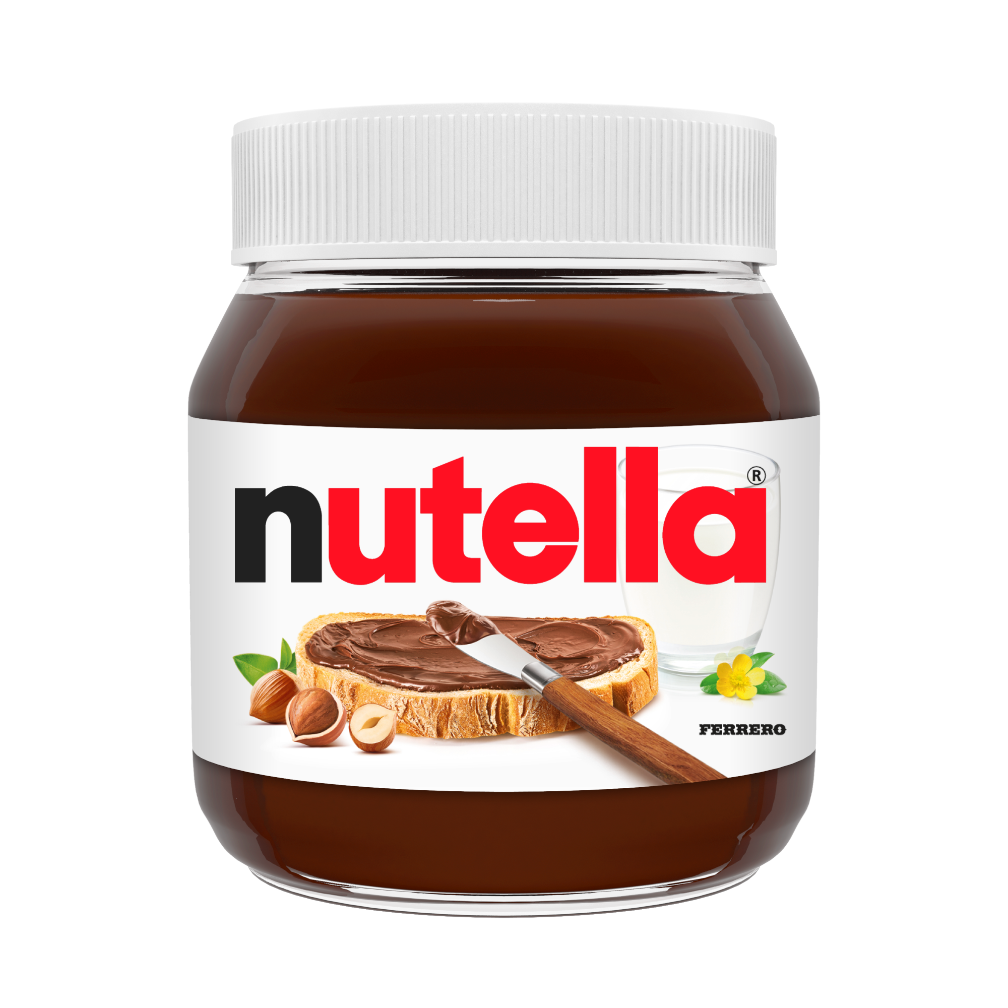 Паста шоколадная Nutella с добавлением какао 350 г - купить в Лента - СберМаркет, цена на Мегамаркет