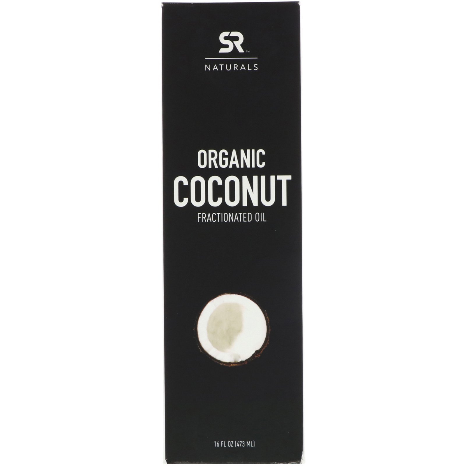 Фракционированное органическое кокосовое масло, Sports Research 473 мл