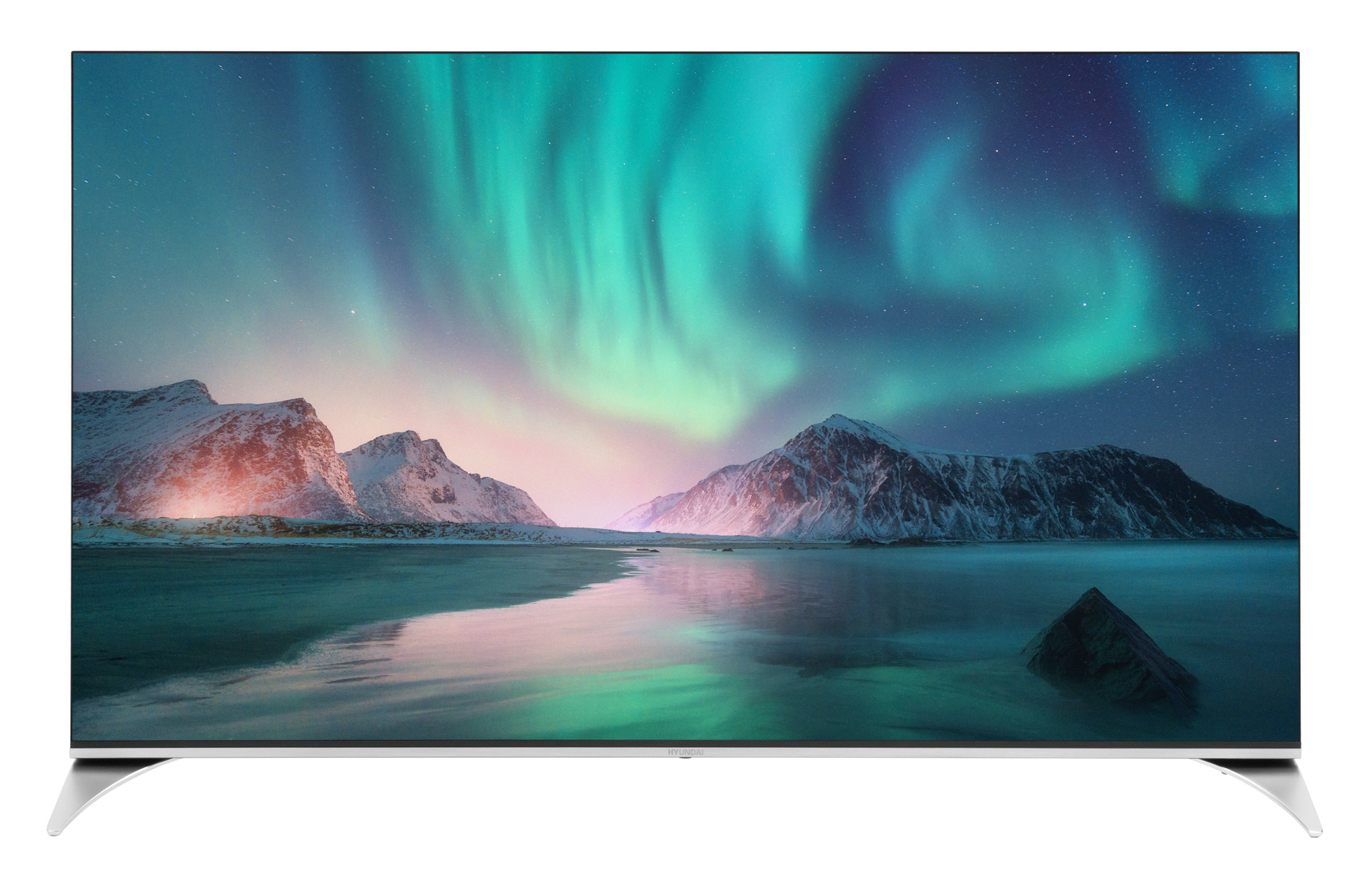 Телевизор Hyundai H-LED55QBU7500, 55"(140 см), UHD 4K, купить в Москве, цены в интернет-магазинах на Мегамаркет