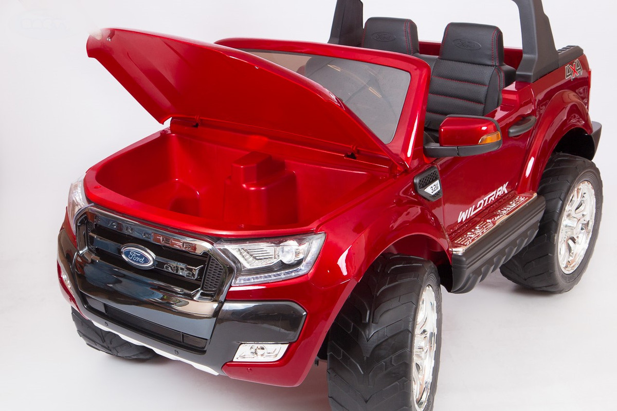 Детский электромобиль NOVAKIDS Ford F650, двухместный, красный глянец –  купить в Москве, цены в интернет-магазинах на Мегамаркет