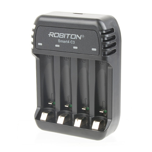 Зарядное устройство ROBITON Smart4 C3 - купить в Москве, цены на Мегамаркет