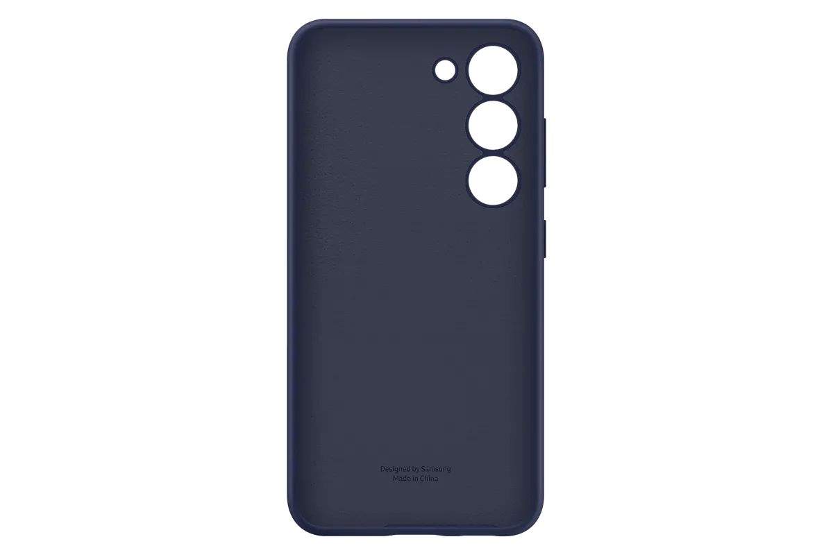 Чехол Samsung Silicone Cover S23, Тёмно-синий, купить в Москве, цены в  интернет-магазинах на Мегамаркет