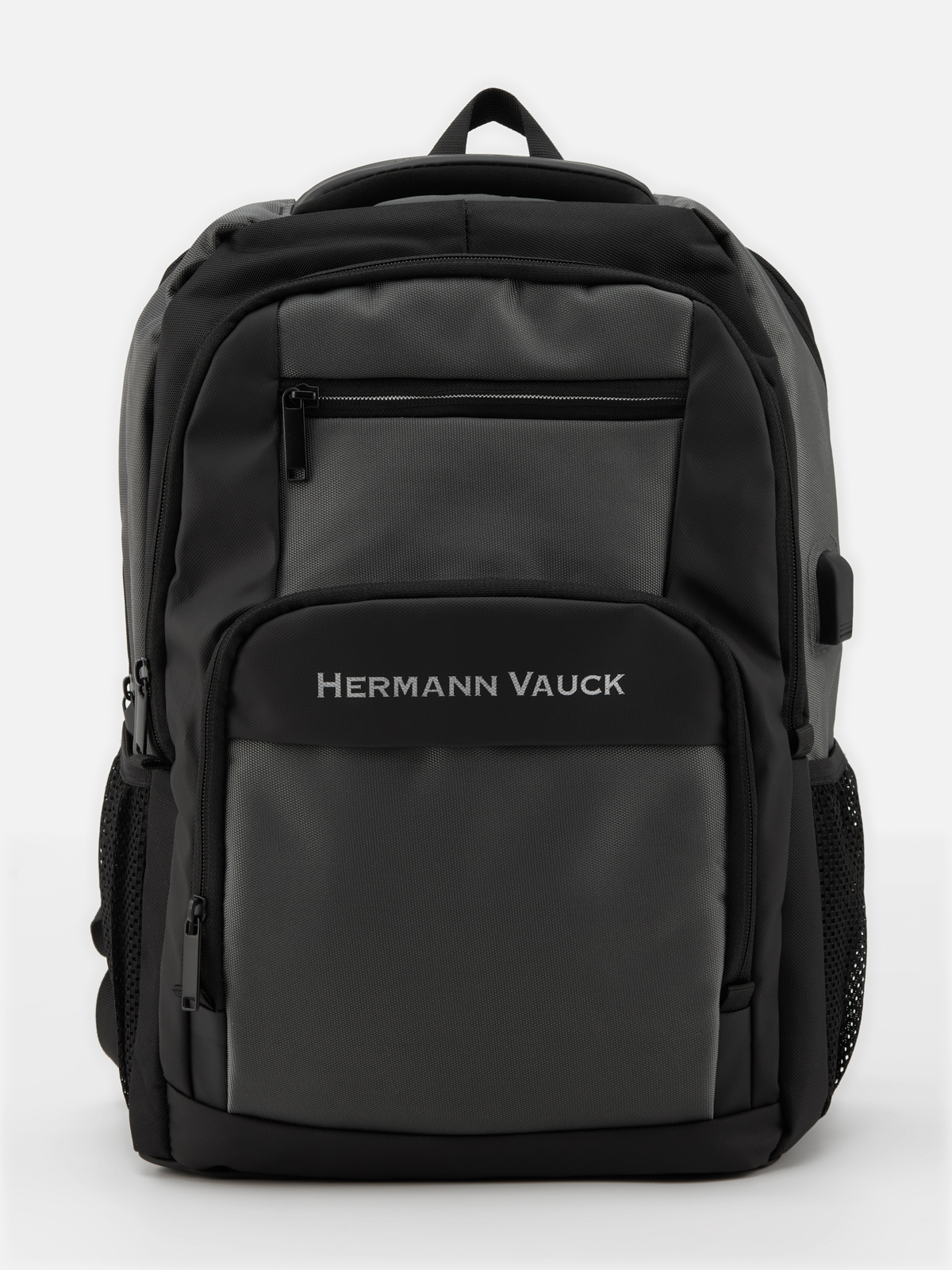 Рюкзак Hermann Vauck для мужчин, серый, светло-серый, 32x15x45 см, SUT375 - купить в Мегамаркет Москва Пушкино, цена на Мегамаркет