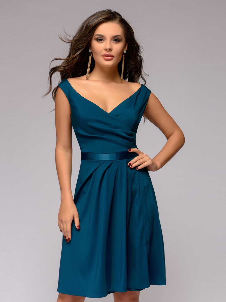 1001 платье. Платье 1001 Dress dm00436rd. Платье цвета морской волны. Платье на вечер. Коктейльное платье цвета морской волны.