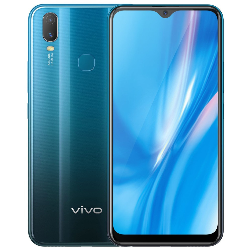 Смартфон vivo Y11 3/32GB Mineral Blue - характеристики и описание на  Мегамаркет | 100025537793