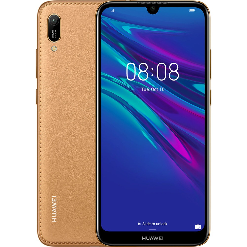 Смартфон Huawei Y6 (2019) 32Gb Brown - отзывы покупателей на маркетплейсе  Мегамаркет | Артикул: 100024354100