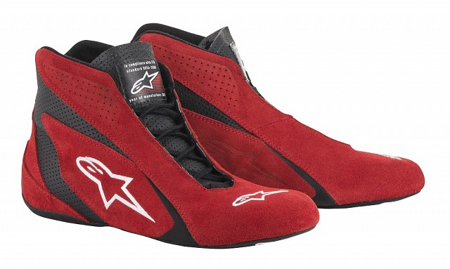 Обувь для автоспорта (FIA) SP, красный/чёрный, 41 (8,5) Alpinestars 2710518_31_8,5