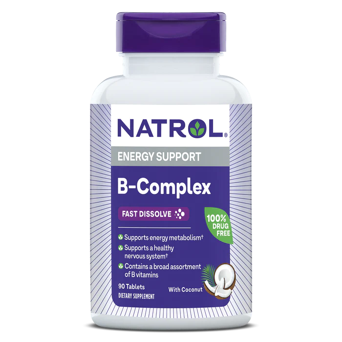 Витаминный комплекс Natrol B-Complex FD 90 таблеток - купить в Москве, цены на Мегамаркет | 100023702501