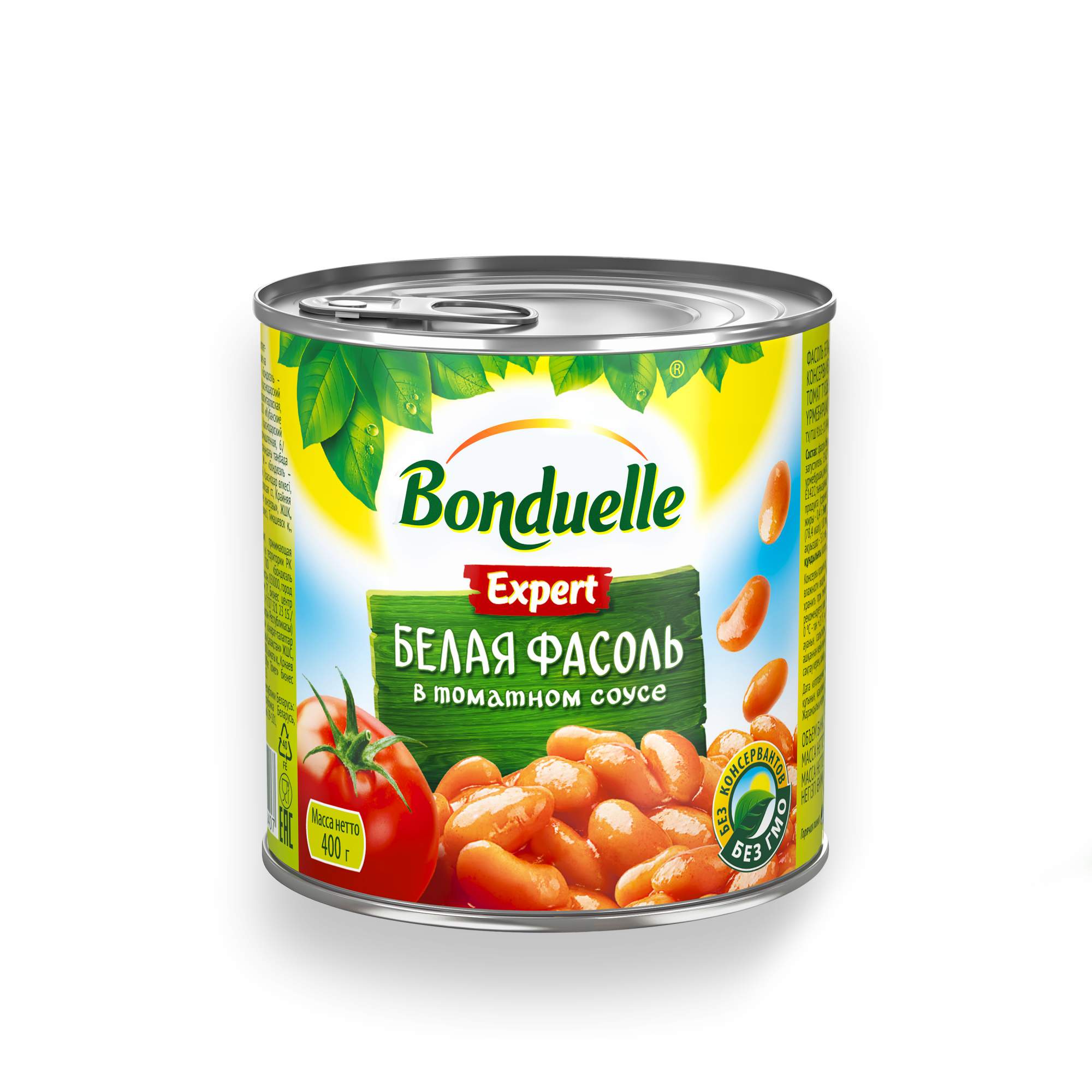 Купить фасоль Bonduelle белая в томатном соусе 430 г, цены на Мегамаркет | Артикул: 100023621427