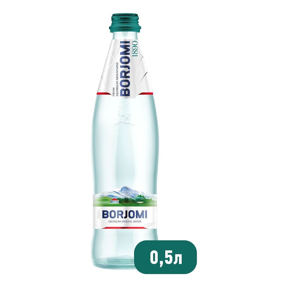 Купить вода питьевая минеральная Borjomi 0,5 л, цены на Мегамаркет | Артикул: 100023379416