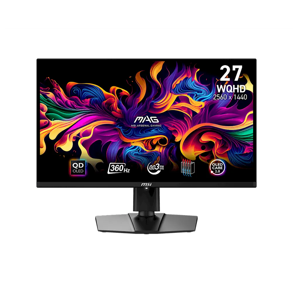 31.5" Монитор MSI MAG 271QPX QD-OLED черный 240Hz 3840x2160 OLED - купить в ООО «4К-МОНИТОР», цена на Мегамаркет