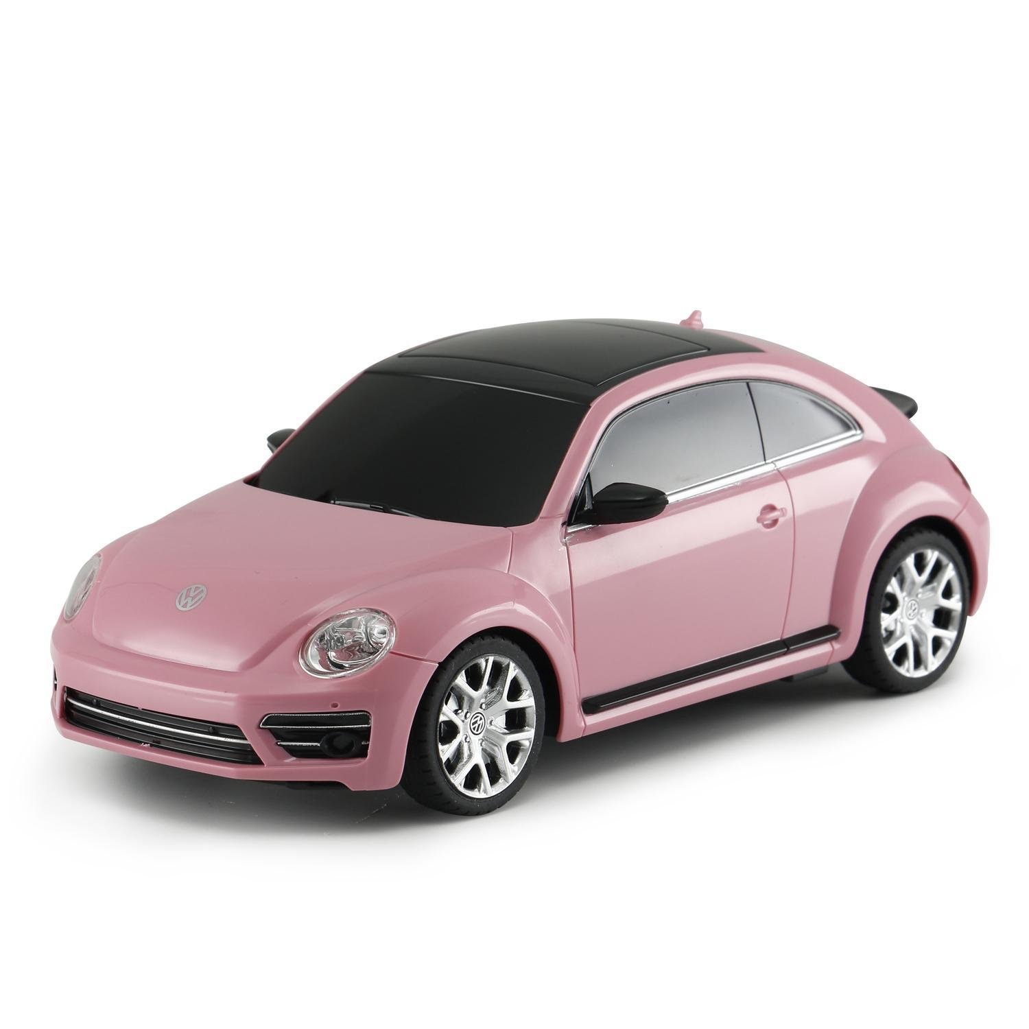 Машина р/у Rastar 1:24 Volkswagen Beetle розовый 76200P – характеристики на  Мегамаркет