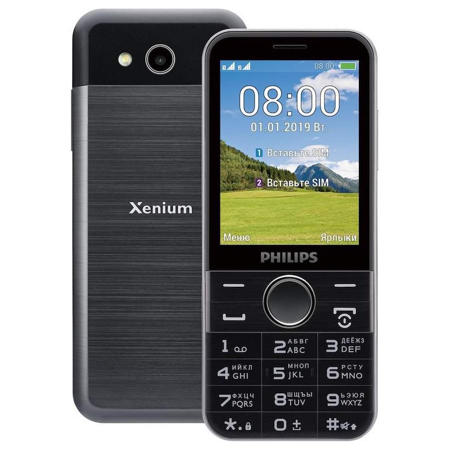 телефон xenium e580 black (95) фото