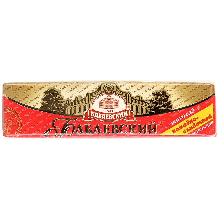 Шоколадный батончик Бабаевский с помадно-сливочной начинкой 50 г