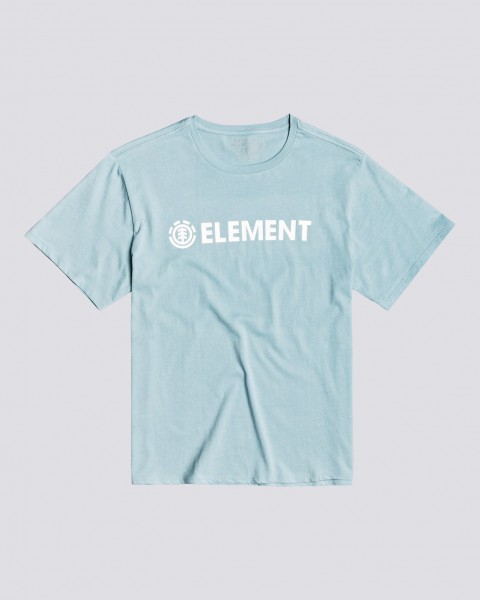 Футболка женская Element Logo голубая S