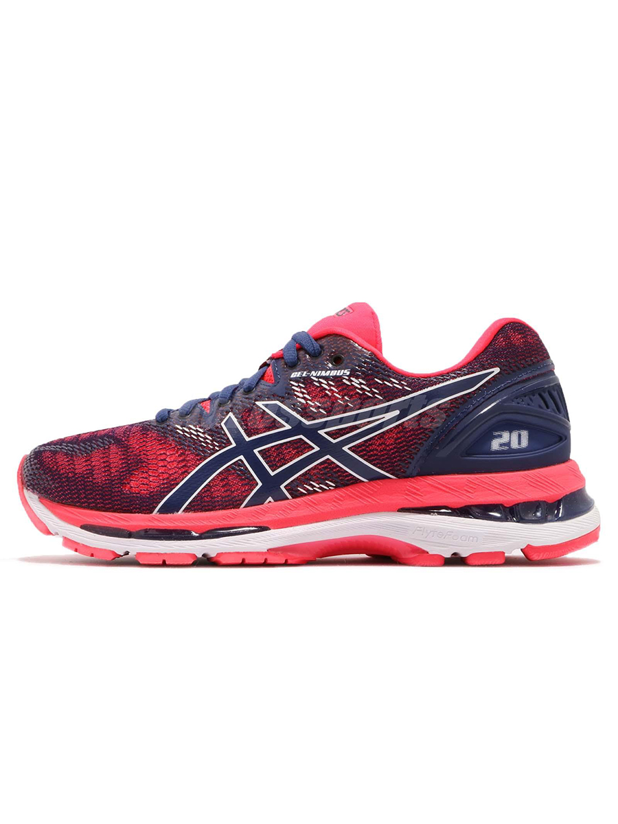 Кроссовки женские Asics Gel-Nimbus 20 розовые 38 RU - характеристики,  техническое описание - маркетплейс sbermegamarket.ru