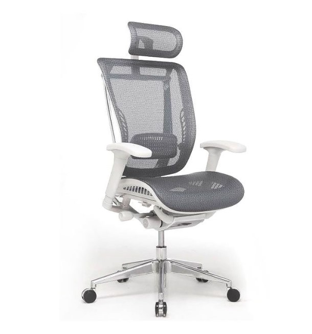Кресло EXPERT SPRING HSPM01-G-GY сетка серая / каркас серый - купить в Москве, цены на Мегамаркет | 100042659544