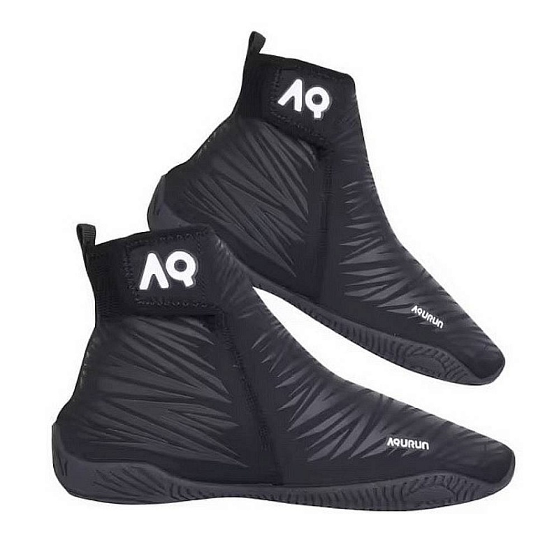 Аквасоки унисекс Aqurun Mid-Top Shoes черные 43-44 RU - купить в Москве, цены на Мегамаркет | 100044303055