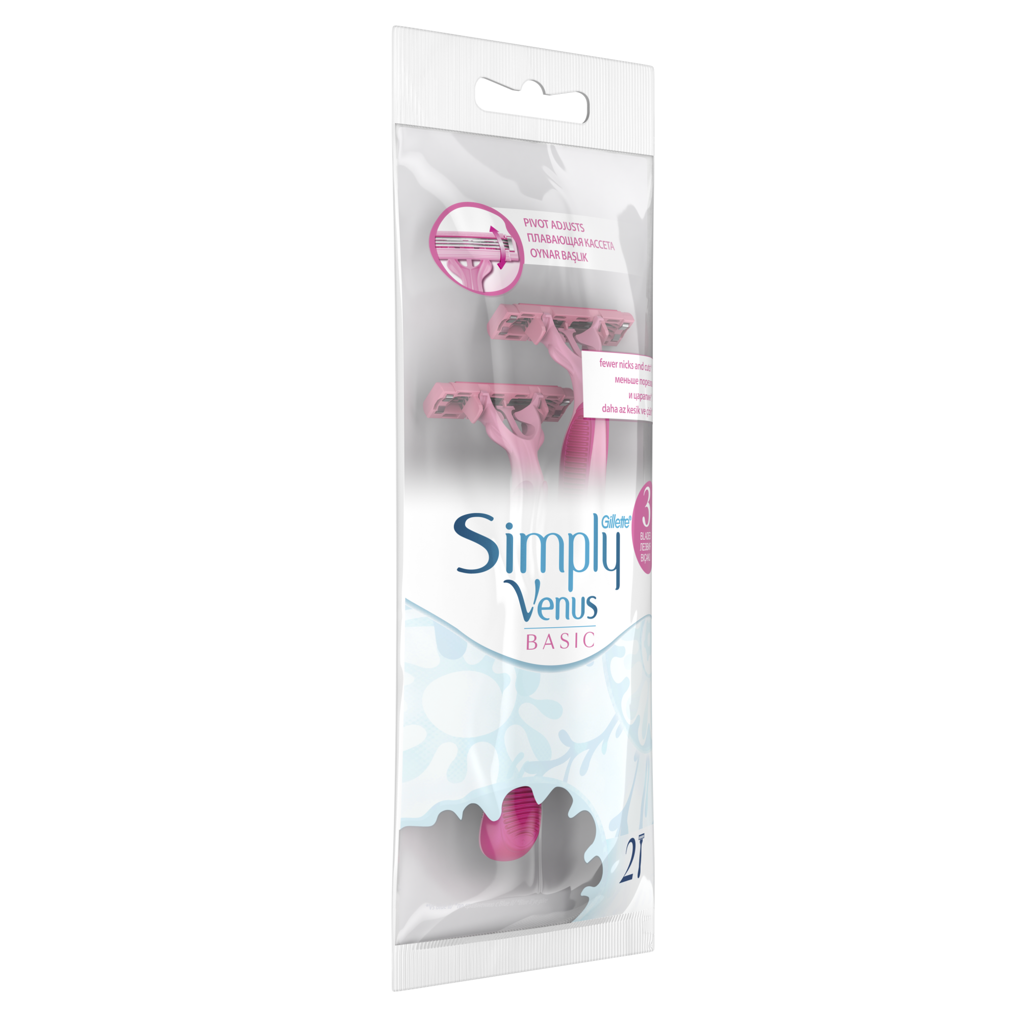 venus gillette simply 3