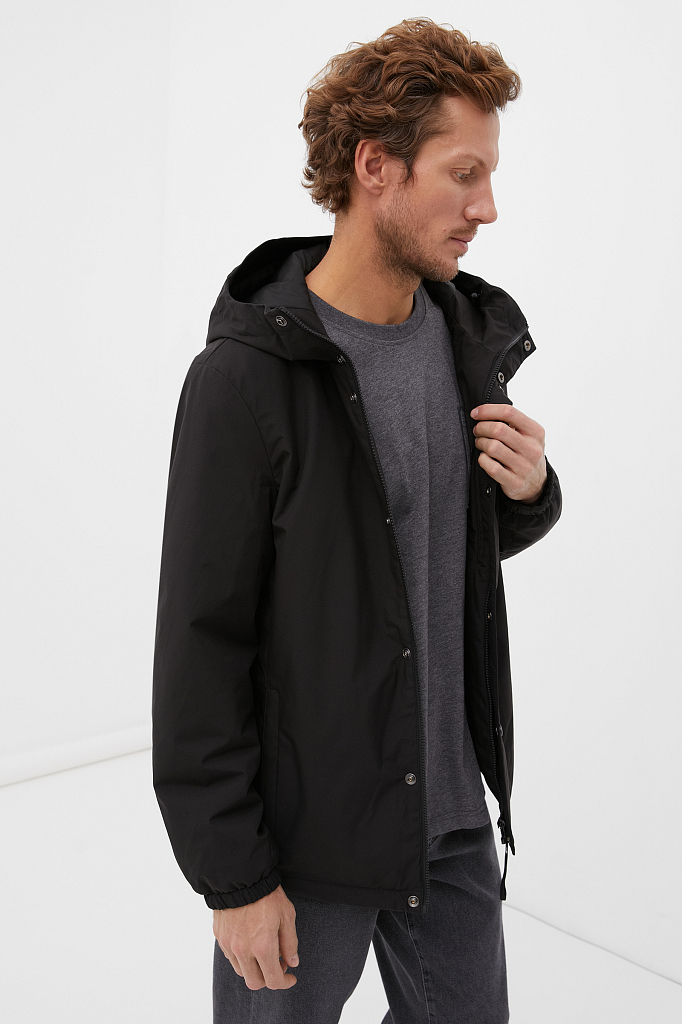 Куртка мужская Finn Flare FBC23060 черная XL