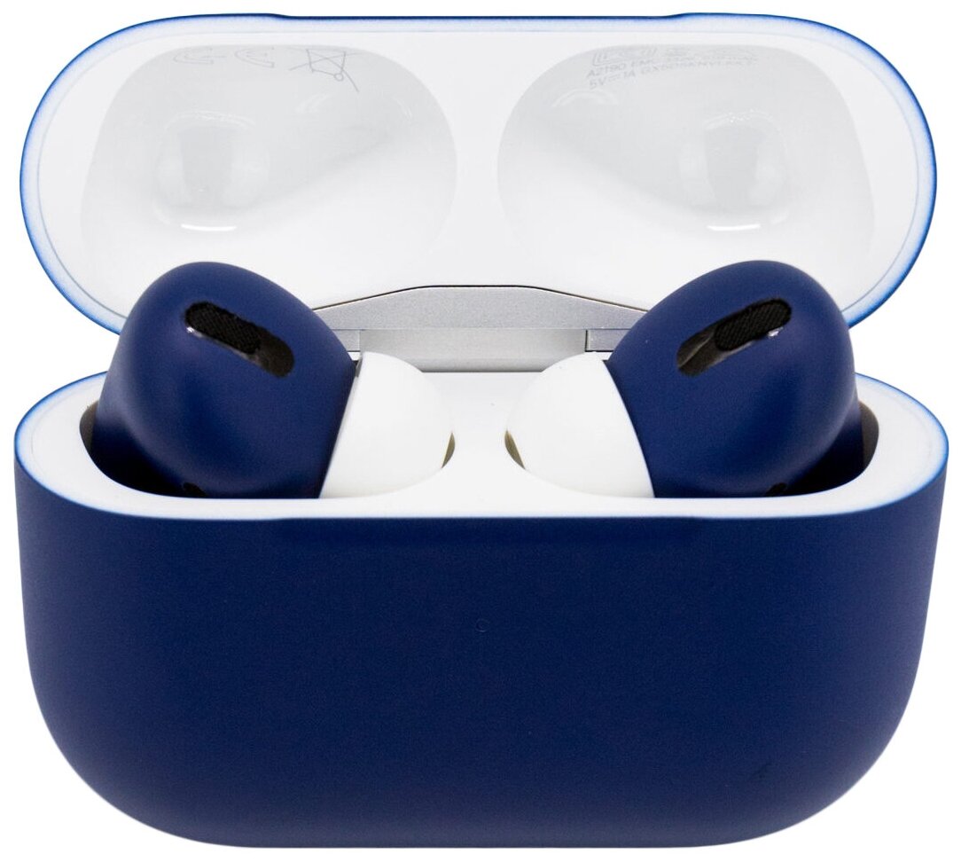 Беспроводные наушники Apple AirPods Pro Color Matte Blue - отзывы  покупателей на маркетплейсе Мегамаркет | Артикул: 600003988495