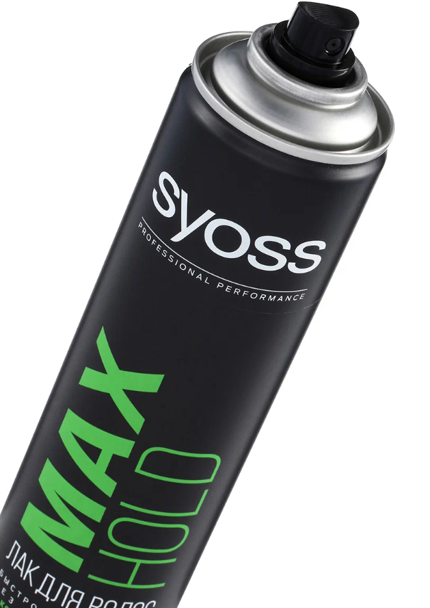 Лак Syoss Max hold для всех типов волос мегафиксация 400 мл №2