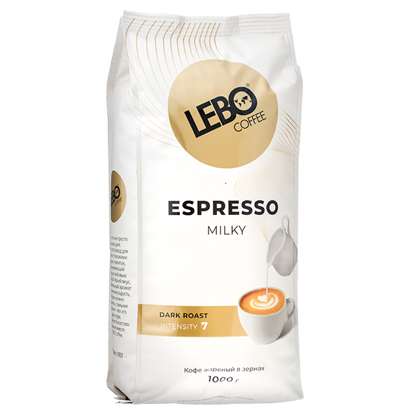 Кофе Lebo Espresso Milky молотый 230 г - купить в Мегамаркет РнД, цена на Мегамаркет