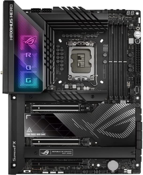 Материнская плата ASUS ROG MAXIMUS Z790 HERO (ROG MAXIMUS Z790 HERO) - купить в ATelectric, цена на Мегамаркет