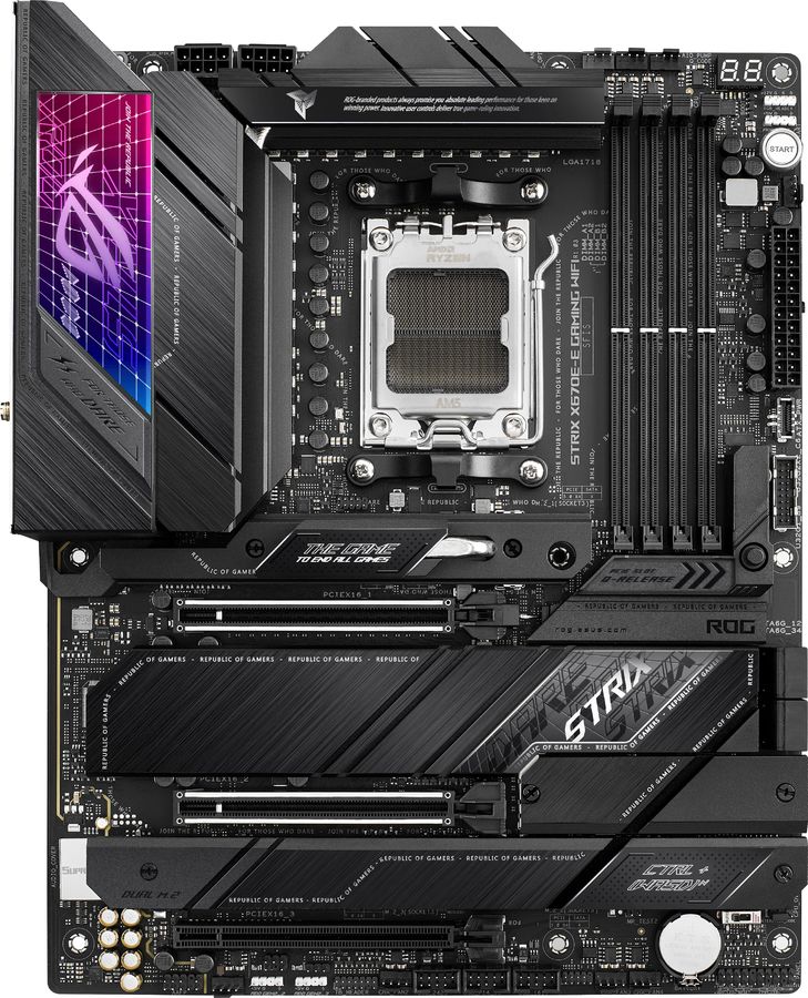 Материнская плата ASUS ROG STRIX X670E-E GAMING WiFi - купить в OLDI, цена на Мегамаркет