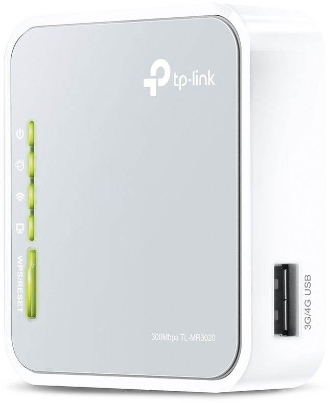 Точка доступа Wi-Fi TP-Link TL-MR3020 White - купить в GooDoo, цена на Мегамаркет