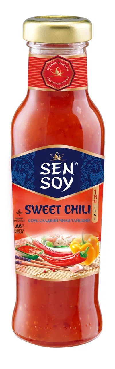 Купить соус Sen Soy premium тайский сладкий чили 320 г, цены на Мегамаркет | Артикул: 100024355210