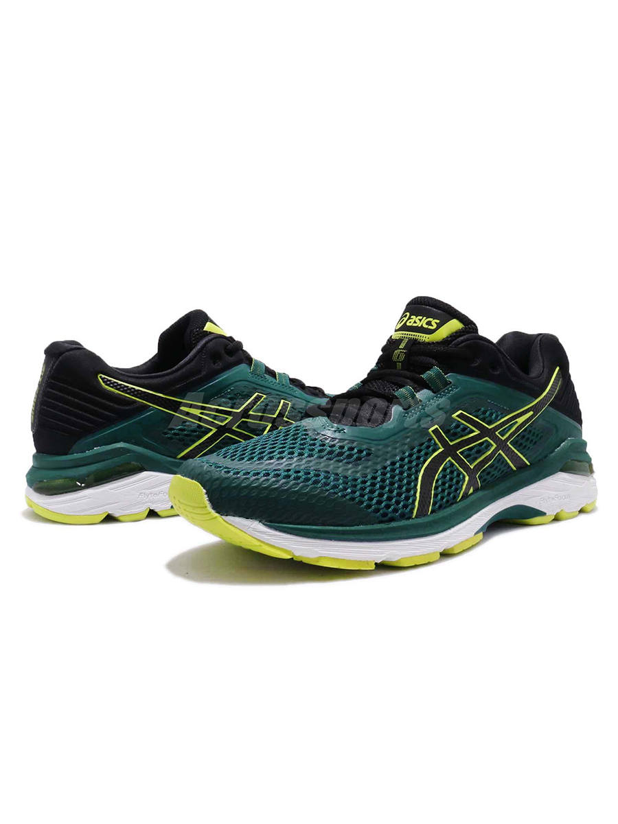 Кроссовки мужские Asics GT-2000 6 зеленые 46.5 RU - характеристики и  описание на СберМегаМаркет