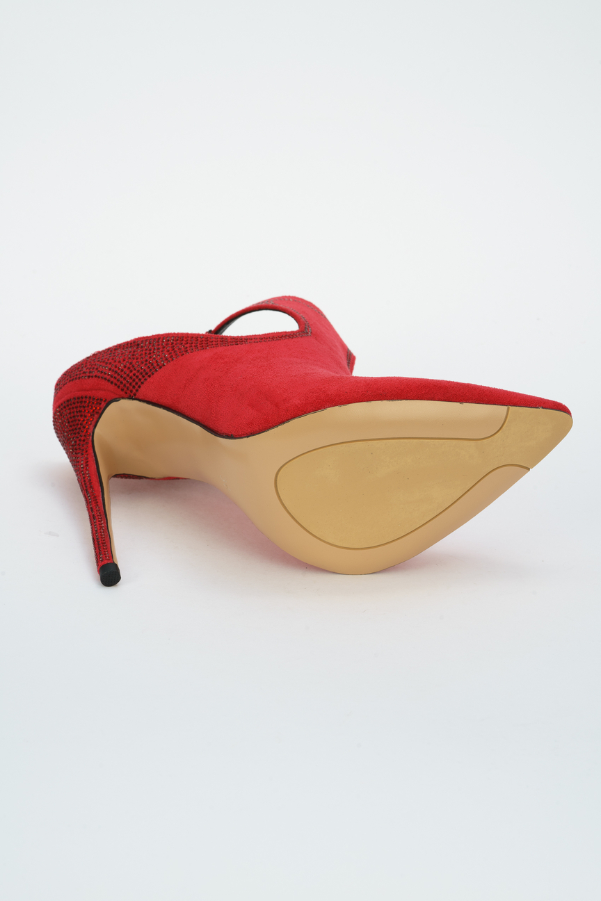 Туфли женские Ennergiia D532H-K1041 красные 40 RU