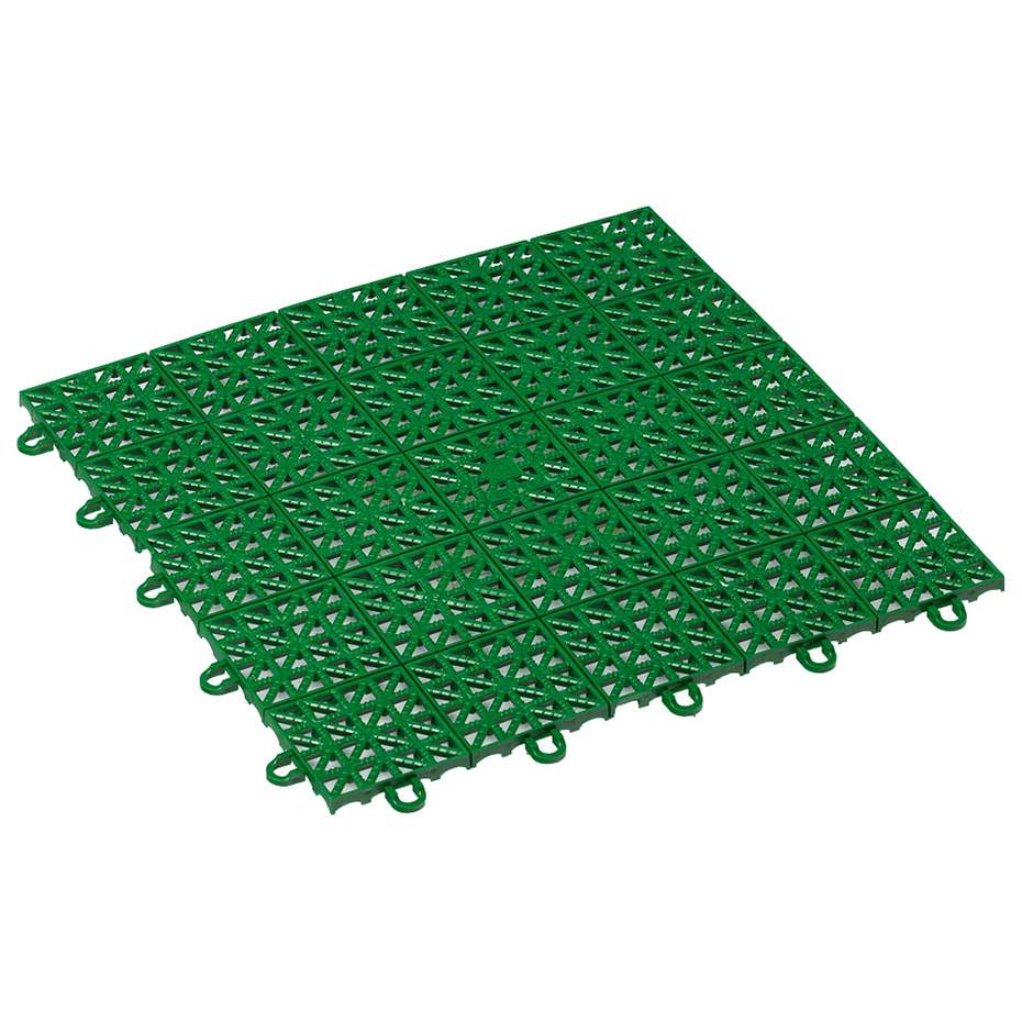 Покрытие модульное 330х330 (9шт) зеленый Vortex. Покрытие садовое из эко-пластика, 34х34 см, цвет зелёный/терракот, 9 шт.. Покрытие Erfolg Standart зеленый. Напольное покрытие модуль (зеленый, 1м.кв).