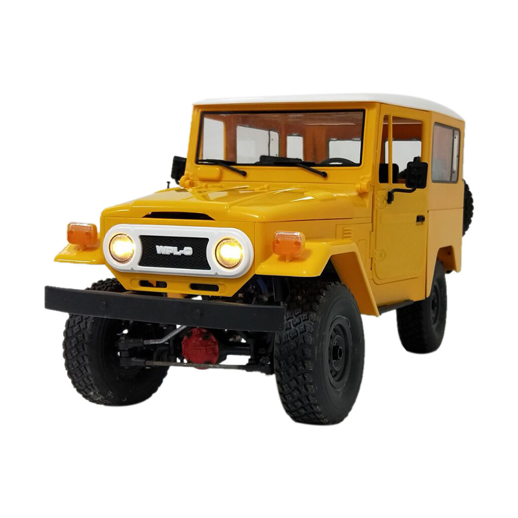 Купить радиоуправляемая машина WPL Toyota FJ40, KIT WPLC-34KM-Yellow, цены  на Мегамаркет