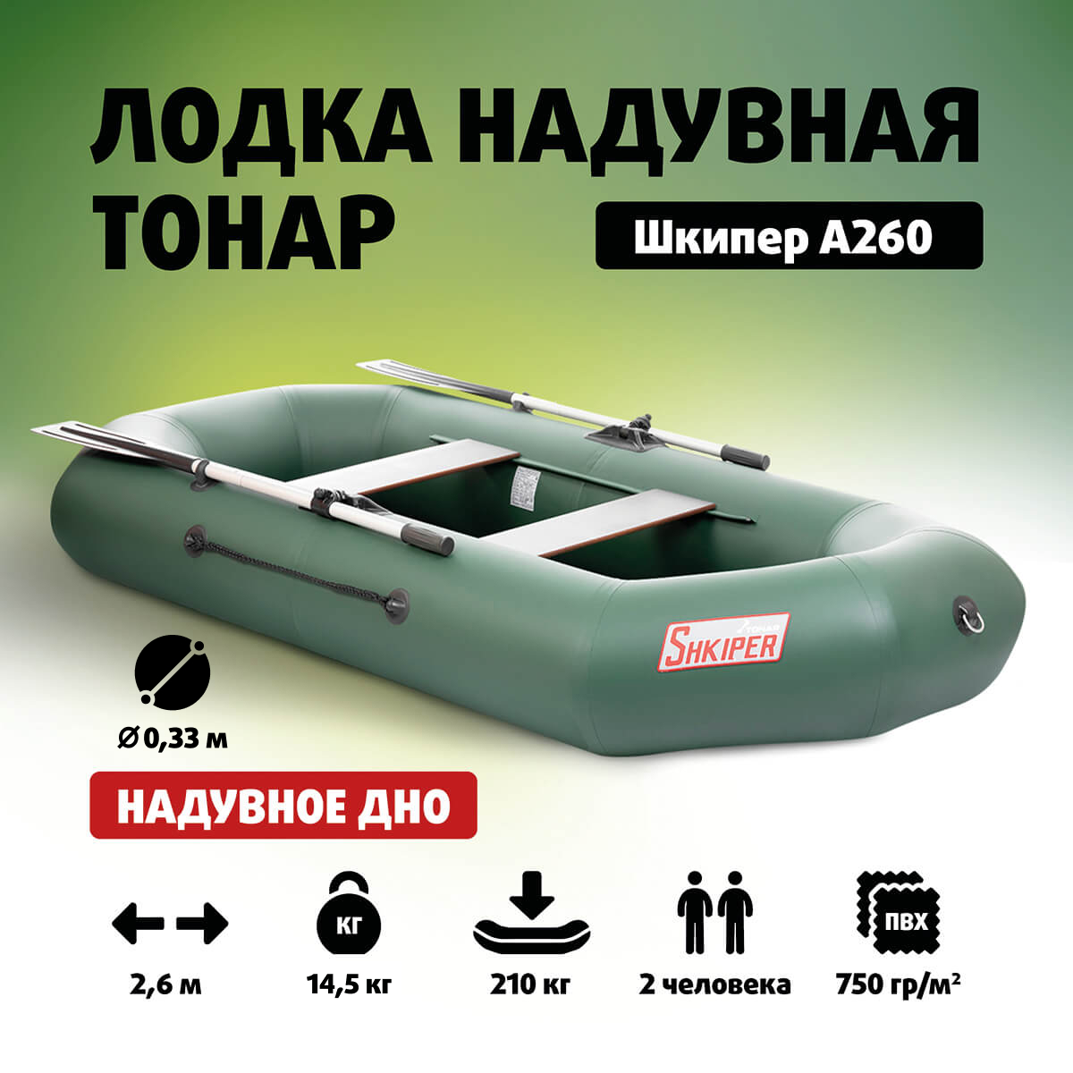 Лодка пвх тонар